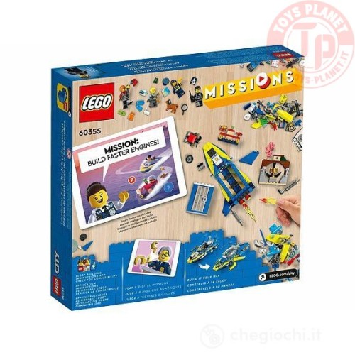 Missioni investigative della polizia marittima LEGO CITY 60355 LEGO
