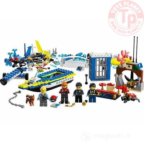 Missioni investigative della polizia marittima LEGO CITY 60355 LEGO
