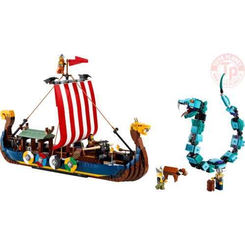 Nave Vichinga E Jörmungandr LEGO CREATOR 31132 LEGO