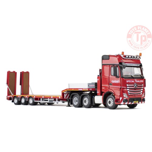 MERCEDES BENZ ACTROS 6X2 GIGASPACE MCOS 3-AXLE + RAMPS IMC MODELS 588.44.79 IMC MODELS