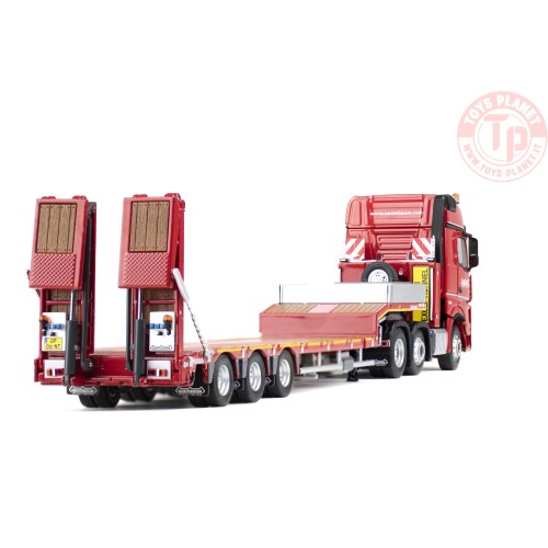 MERCEDES BENZ ACTROS 6X2 GIGASPACE MCOS 3-AXLE + RAMPS IMC MODELS 588.44.79 IMC MODELS