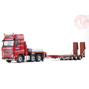 MERCEDES BENZ ACTROS 6X2 GIGASPACE MCOS 3-AXLE + RAMPS IMC MODELS 588.44.79 IMC MODELS