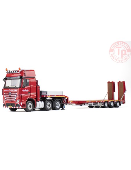 MERCEDES BENZ ACTROS 6X2 GIGASPACE MCOS 3-AXLE + RAMPS IMC MODELS 588.44.79 IMC MODELS