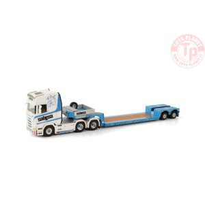 SCANIA S HIGHLINE 6X2 TAG AXLE LOW LOADER EURO 2 AXLE - SABESA SA WSI 01-3621 WSI MODELS