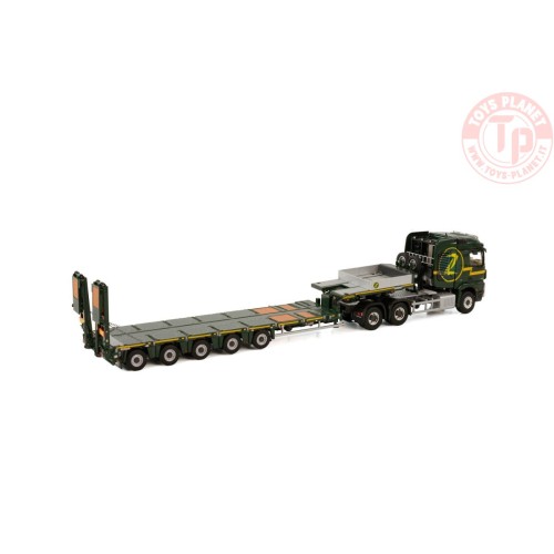 MERCEDES-BENZ AROCS MP4 2.300MM STREAM SPACE 6X6 NOOTEBOOM MCO -PX - 5 AXLE - Zwissig AG WSI 01-3559 WSI MODELS