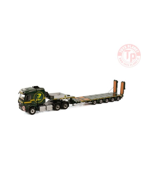 MERCEDES-BENZ AROCS MP4 2.300MM STREAM SPACE 6X6 NOOTEBOOM MCO -PX - 5 AXLE - Zwissig AG WSI 01-3559 WSI MODELS
