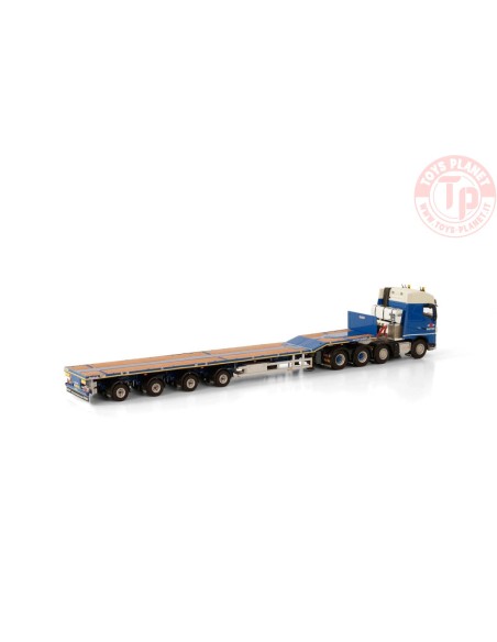 VOLVO FH4 8X4 GLOBETROTTER NOOTEBOOM TELESTEP - 4 AXLE - BAETSEN WSI 01-3672 WSI MODELS VOLVO FH4 8X4 GLOBETROTTER NOOTEBOOM TELESTEP - 4 AXLE - BAETSEN WSI 01-3672 WSI MODELS