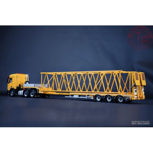 SCANIA XT 6X4 WITH NOOTEBOOM MCOS 3-AXLE SEMI LOW LOADER WITH RAMPS IMC MODELS 33-0188 IMC MODELS