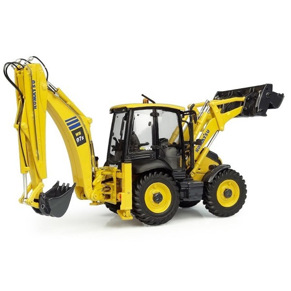 Universal Hobbies Terna Komatsu WB97S-8 1:50 Mezzi Industriali Neuf