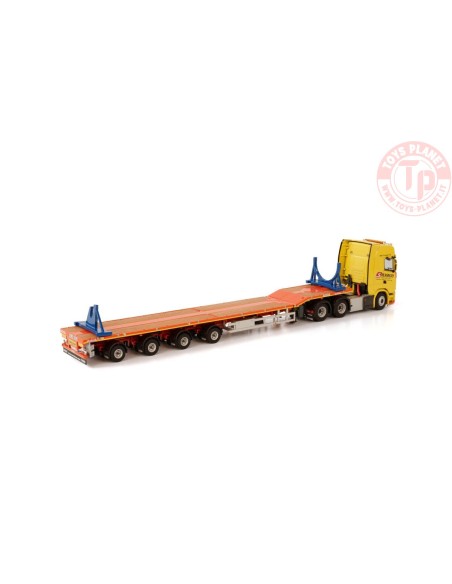 SCANIA S HIGHLINE 6X4 NOOTEBOOM TELESTEP - 4 AXLE - RMH TRANSPORT/SILVASTI WSI 01-3674 WSI MODELS SCANIA S HIGHLINE 6X4 NOOTEBOOM TELESTEP - 4 AXLE - RMH TRANSPORT/SILVASTI WSI 01-3674 WSI MODELS