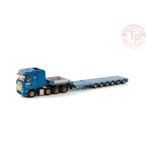 MERCEDES-BENZ 8X4 SEMI LOW LOWLOADER - 6 AXLE SCHOT WSI 01-3745 WSI MODELS