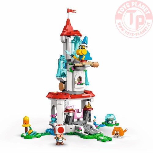 ESPANSIONE COSTUME DI PEACH GATTO E TORRE GHIACCIATA LEGO SUPER MARIO 71407 LEGO