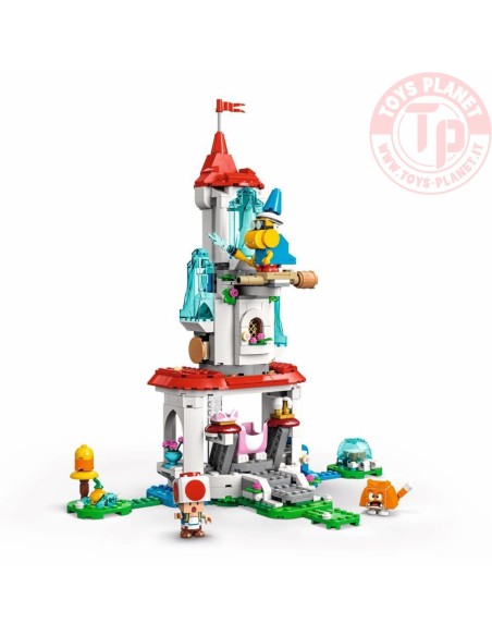 ESPANSIONE COSTUME DI PEACH GATTO E TORRE GHIACCIATA LEGO SUPER MARIO 71407 LEGO
