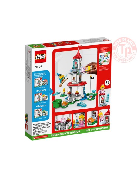 ESPANSIONE COSTUME DI PEACH GATTO E TORRE GHIACCIATA LEGO SUPER MARIO 71407 LEGO