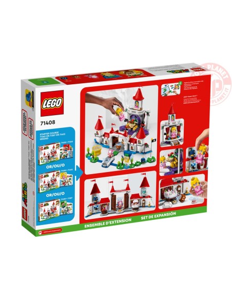 ESPANSIONE CASTELLO DI PEACH LEGO SUPER MARIO 71408 LEGO ESPANSIONE CASTELLO DI PEACH LEGO SUPER MARIO 71408 LEGO