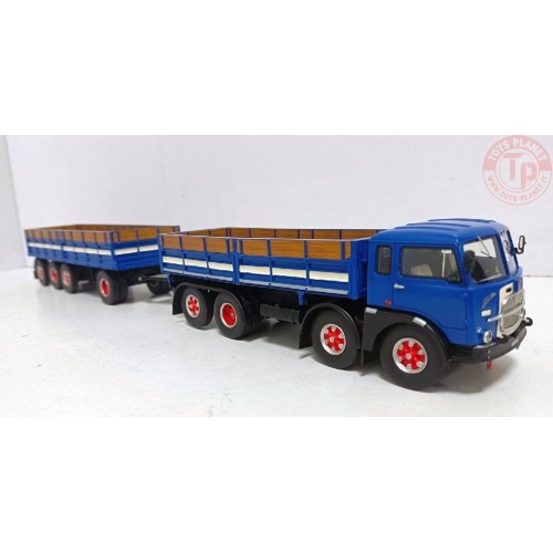 FIAT 690 8x2 blu con rimorchio GOLDEN OLDIES 1:50 GOLDEN OLDIES