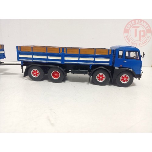 FIAT 690 8x2 blu con rimorchio GOLDEN OLDIES 1:50 GOLDEN OLDIES