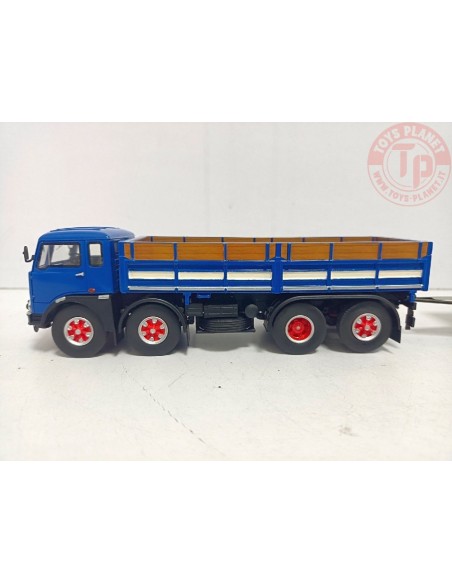 FIAT 690 8x2 blu con rimorchio GOLDEN OLDIES 1:50 GOLDEN OLDIES FIAT 690 8x2 blu con rimorchio GOLDEN OLDIES 1:50 GOLDEN OLDIES