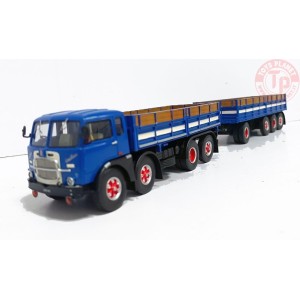 FIAT 690 8x2 blu con rimorchio GOLDEN OLDIES 1:50 GOLDEN OLDIES