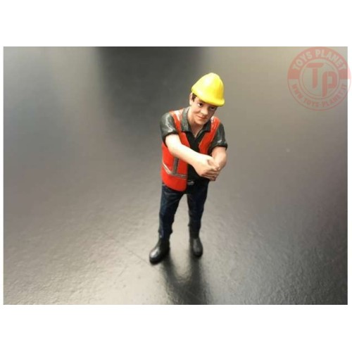Stephan connecting chain Orange safety jacket with helmet AT COLLECTIONS 32144 AT COLLECTIONS