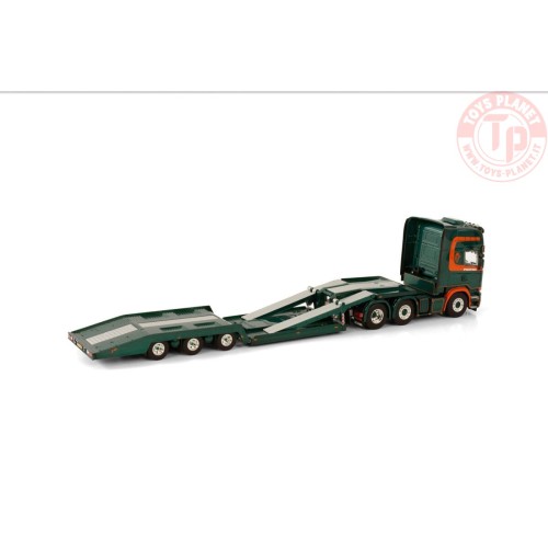 SCANIA R STREAMLINE TOPLINE 6X2 TWINSTEER TRUCKTRANSPORTER - 3 AXLE POSTMA GRIJPSKERK WSI 01-3709 WSI MODELS