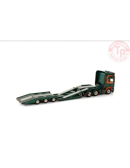 SCANIA R STREAMLINE TOPLINE 6X2 TWINSTEER TRUCKTRANSPORTER - 3 AXLE POSTMA GRIJPSKERK WSI 01-3709 WSI MODELS