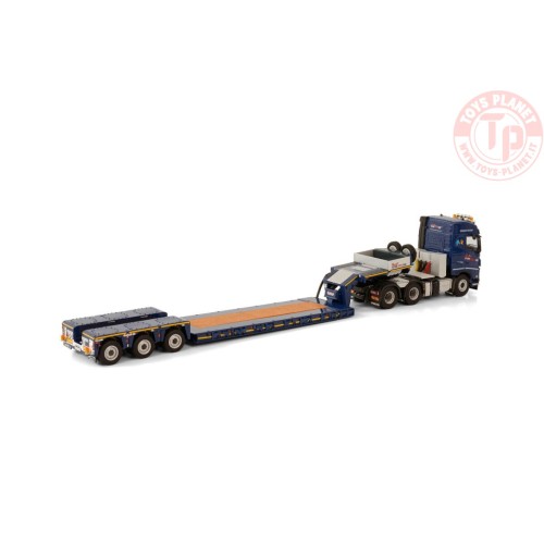 VOLVO FH 4 GLOBETROTTER 6X4 LOW LOADER PENDEL X - 3 AXLE MAXTRANS WSI 01-3701 WSI MODELS