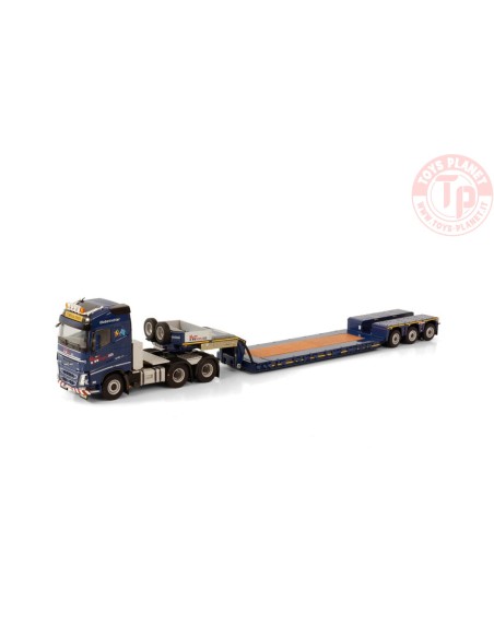 VOLVO FH 4 GLOBETROTTER 6X4 LOW LOADER PENDEL X - 3 AXLE MAXTRANS WSI 01-3701 WSI MODELS