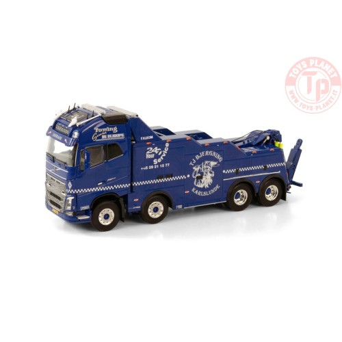 VOLVO FH4 GLOBETROTTER XL 8X4 WRECKER TJ BJERGNING WSI 01-3706 WSI MODELS