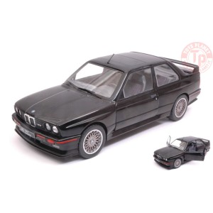BMW E30 SPORT EVO 1990 BLACK 1:18 SL1801501 SOLIDO