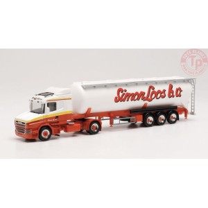 Scania Hauber bulk semitrailer Simon Loos HERPA 314824 HERPA 1:87