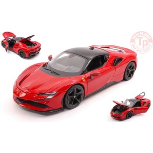 FERRARI SF90 STRADALE RED 1:18 BU16015 BURAGO