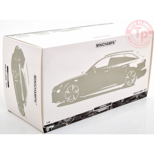 Audi RS6 Avant 2019 Matt Grey 1:18 MINICHAMPS 155018015 MINICHAMPS