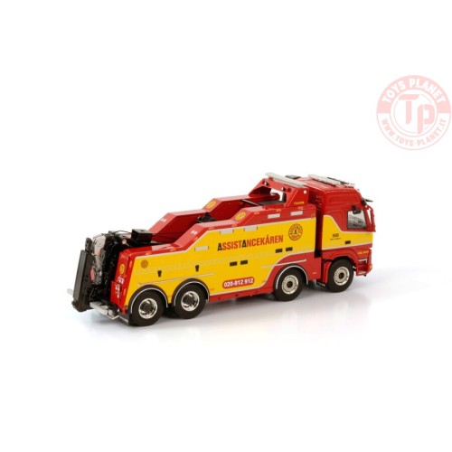 VOLVO FMX GLOBETROTTER 8X4 WRECKER - ASSISTANCEKAREN WSI 01-3553 WSI MODELS