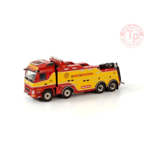 VOLVO FMX GLOBETROTTER 8X4 WRECKER - ASSISTANCEKAREN WSI 01-3553 WSI MODELS