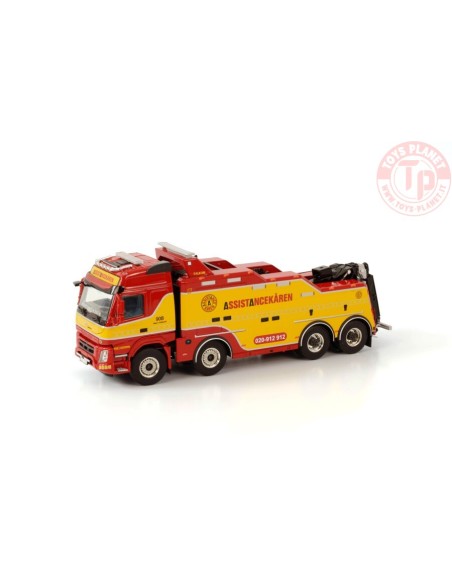 VOLVO FMX GLOBETROTTER 8X4 WRECKER - ASSISTANCEKAREN WSI 01-3553 WSI MODELS