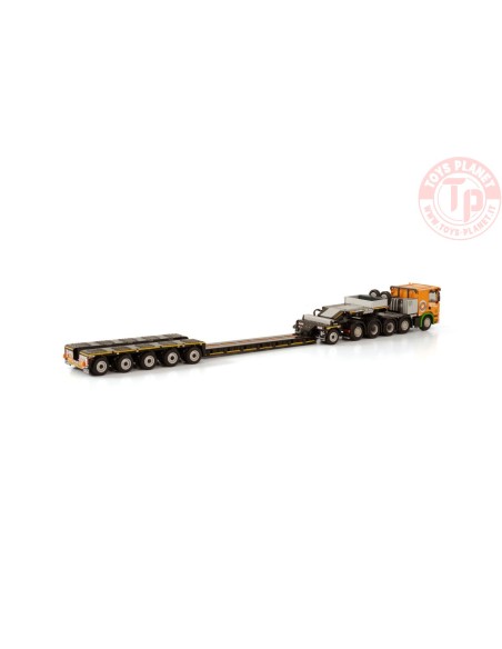 Scania P lowcab 10x4 lowloader 5+1 axle Holtrop van der Vlist WSI 01-3655 WSI MODELS Scania P lowcab 10x4 lowloader 5+1 axle Holtrop van der Vlist WSI 01-3655 WSI MODELS