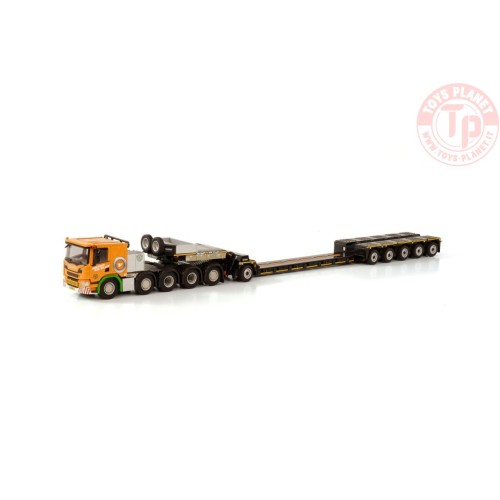 Scania P lowcab 10x4 lowloader 5+1 axle Holtrop van der Vlist WSI 01-3655 WSI MODELS