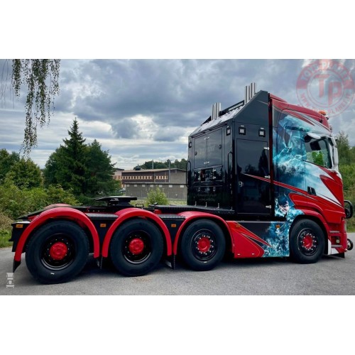 SCANIA S HIGH ROOF 8X4 TAPANI TRUCKING IMC MODELS 32-0220 IMC MODELS