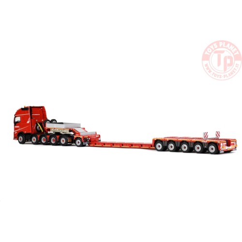 EURO-PX 1+5 VOLVO FH5 GLOBETROTTER XL 10X4/6 (UITSCHUIFVLOER + SPINE VLOER) WSI 592.71.85 WSI MODELS