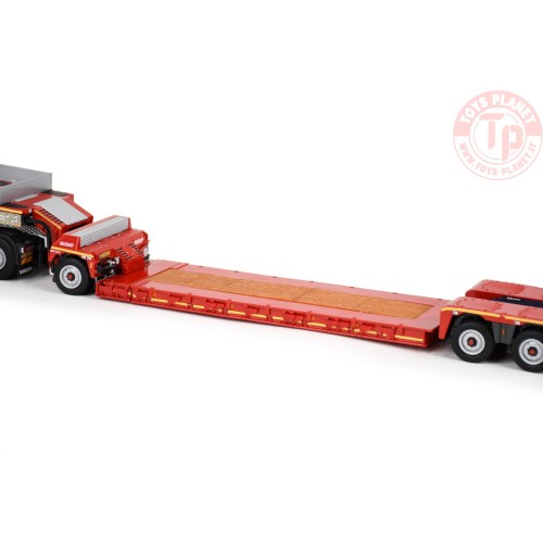 EURO-PX 1+5 VOLVO FH5 GLOBETROTTER XL 10X4/6 (UITSCHUIFVLOER + SPINE VLOER) WSI 592.71.85 WSI MODELS