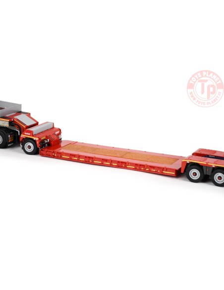 EURO-PX 1+5 VOLVO FH5 GLOBETROTTER XL 10X4/6 (UITSCHUIFVLOER + SPINE VLOER) WSI 592.71.85 WSI MODELS