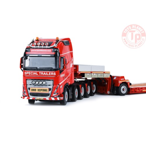 EURO-PX 1+5 VOLVO FH5 GLOBETROTTER XL 10X4/6 (UITSCHUIFVLOER + SPINE VLOER) WSI 592.71.85 WSI MODELS