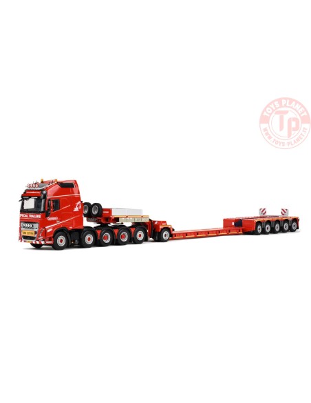 EURO-PX 1+5 VOLVO FH5 GLOBETROTTER XL 10X4/6 (UITSCHUIFVLOER + SPINE VLOER) WSI 592.71.85 WSI MODELS