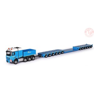 MERCEDES-BENZ Arocs SLT Arocs 8x6 Heavy duty tractor with Goldhofer THP/SL-heavey duty trailer Felbermayr CONRAD 78248/0 CONRAD