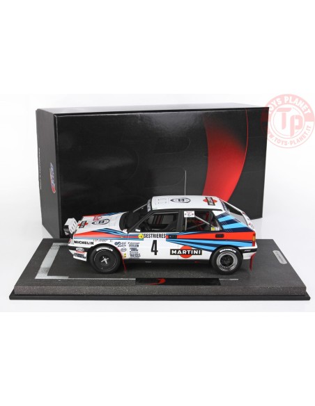 Lancia Delta HF Integrale Martini 8V N 4 Winner Monte Carlo Rally 1989 Biasion Siviero BBRC1838-1 BBR MODELS