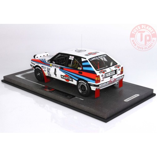 Lancia Delta HF Integrale Martini 8V N 4 Winner Monte Carlo Rally 1989 Biasion Siviero BBRC1838-1 BBR MODELS