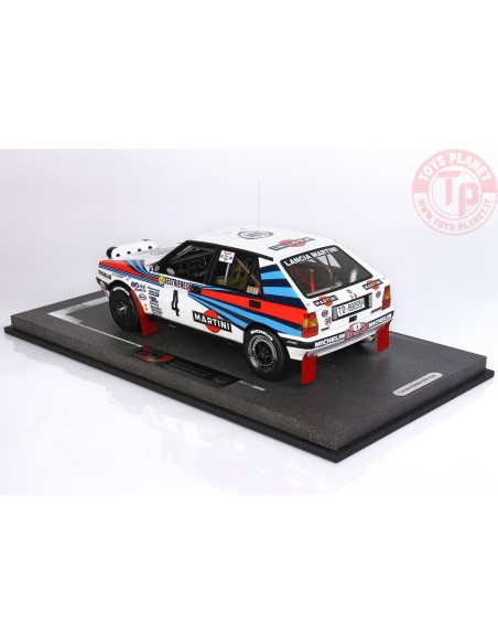Lancia Delta HF Integrale Martini 8V N 4 Winner Monte Carlo Rally 1989 Biasion Siviero BBRC1838-1 BBR MODELS