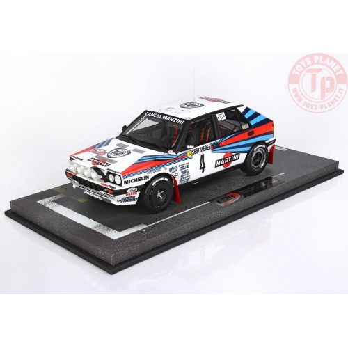 Lancia Delta HF Integrale Martini 8V N 4 Winner Monte Carlo Rally 1989 Biasion Siviero BBRC1838-1 BBR MODELS
