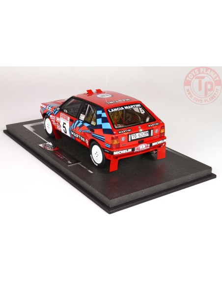 Lancia Delta HF Integrale 16V Sanremo 1989 Biasion Siviero N. 1 Winner BBRC1839B BBR MODELS